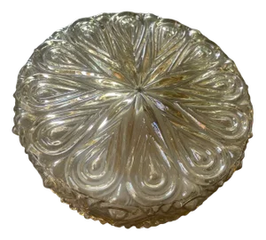 Crystal Flush Mounts from Staff, Germany, 1970s, Set of 2