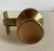 1960s Mid-Century Modern Satin Bronze/Chrome Split Finish Skillman Passage Doorset For Sale - Image 4 of 9