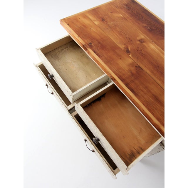 Late 19th Century Antique Baker's Table For Sale - Image 5 of 18