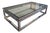 Chrome and Glass Coffee Table from American Design Association, 1970 For Sale
