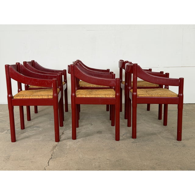Mid-Century Modern Carimate Armchair by Vico Magistretti for Cassina, Italy, 1959 For Sale - Image 6 of 18
