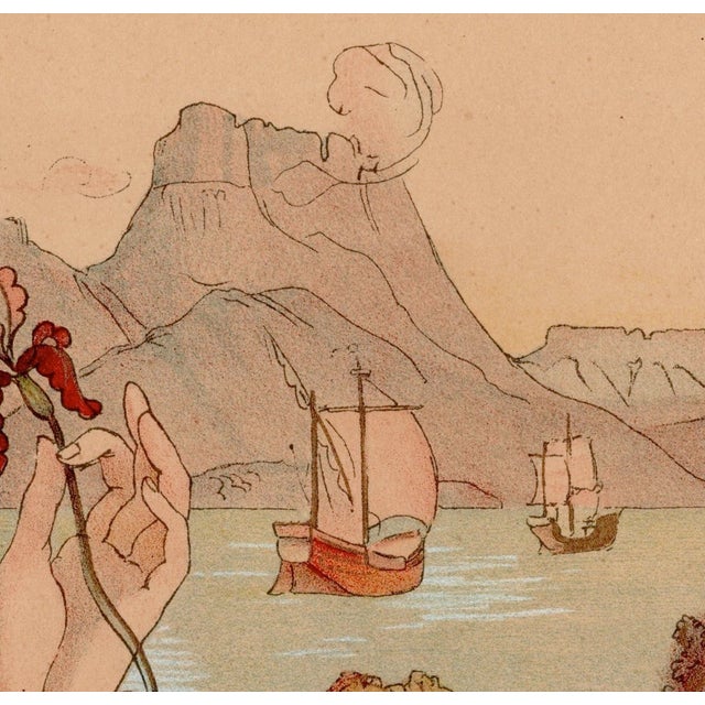 Paper Armand Point, Légende Dorée, 1897, Lithograph on Paper For Sale - Image 7 of 13