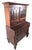 American Antique American Federal Style Flame Mahogany Secretary-Bookcase Early 1800 For Sale - Image 3 of 17
