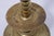 Brass Pair of Virginia Metalcrafters Brass Colonial Williamsburg Candlesticks For Sale - Image 8 of 13
