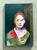 This vintage abstract figurative oil painting is a captivating example of mid-century modern expressionism, combining bold...