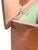 Primitive Pine Farmhouse Drysink Cabinet With Green-Lined Lift Top For Sale - Image 9 of 14