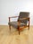 GFM-142 Armchair in Brown-Chocolate Thick Boucle by Edmund Homa, 1970 For Sale - Image 11 of 12