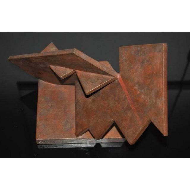 Polychrome Steel Sculpture by Jose Maria Fernandez Doña, 2007 For Sale - Image 3 of 9