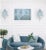 Pair of large Mid-Century Modern light blue Murano glass sconces, Mazzega style, Italy 1980s. Three pairs of sconces...