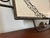 20th Century Rectangular Beveled Wrought Iron Mirror, France, 1920s For Sale - Image 4 of 9