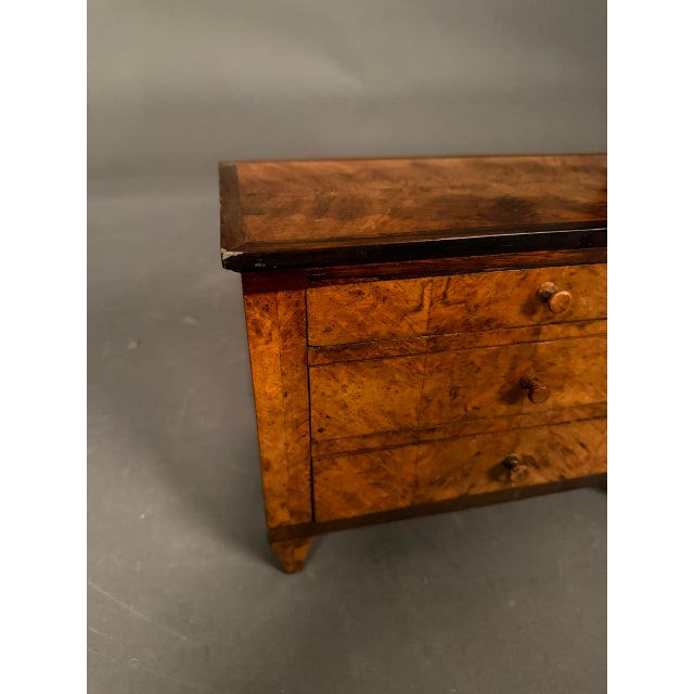 Miniature Directoire Style Apprentice Chest of Drawers, Circa 1837 For Sale - Image 16 of 16