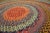 1930s Multi Background Wtih Folk Art Styles Round Antique American Braided Rug For Sale In New York - Image 6 of 15