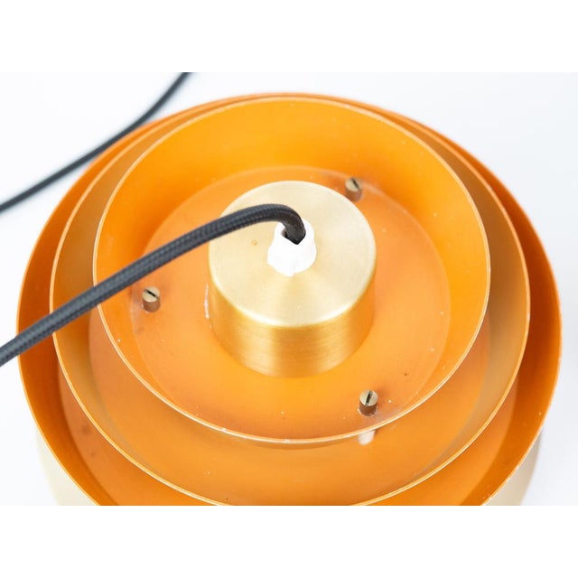 Vintage Swedish Trava Pendant Lamps by Carl Thore for Granhaga Metallindustri, 1960s, Set of 2 For Sale - Image 15 of 17