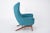 Blue 207 Reclining Lounge Chair by H.W. Klein for Bramin Møbler, 1963 For Sale - Image 8 of 13