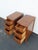 Tall and Narrow Mahogany Nightstands End Bedside Tables a Pair 6658 For Sale In Miami - Image 6 of 18