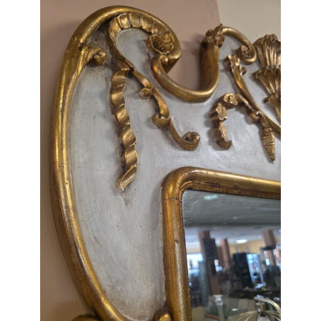 Vintage Georgian Style Mirror, 1950s For Sale - Image 11 of 12