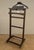 Brown Mid-Century Wooden Valet Stand with Hanger and Storage Trays, 1960 For Sale - Image 8 of 12