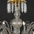 Antique Bohemian Crystal Chandelier, 1950s For Sale - Image 8 of 10