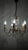 Mid-Century Modern Vintage Brass and Lead Crystal Chandelier from Preico, 1980s For Sale - Image 3 of 8