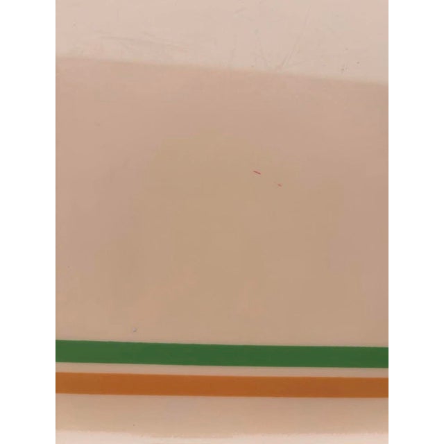 Vintage Signed Equestrian Horse Serving Tray With Brass Handles, 20.5” For Sale - Image 11 of 11