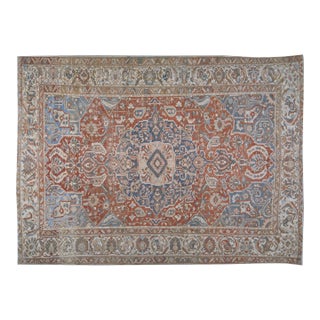 Vintage Turkish Anatolian Hand Knotted Wool Rug, 12x16'6 For Sale