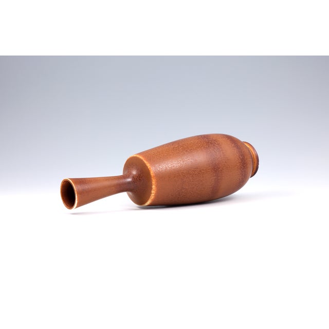Mid-Century Modern Mid Century Vase by Berndt Friberg For Sale - Image 3 of 5