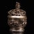 1970s Vintage Silver-Plated Bronze Incense Burner With Dragon Lid - Asian Censer For Sale - Image 5 of 8