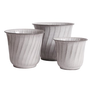 Leilani Pots, Set Of 3 For Sale