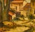 1940s italian ardengo soffici signed landscape painting a beautiful and evocative oil painting on walnut panel by the...
