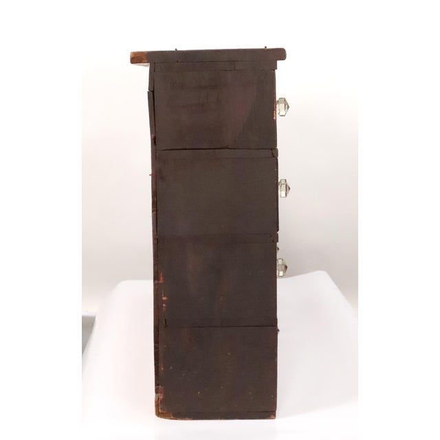 19th Century Tabletop Pharmacist's Apothecary Cabinet For Sale - Image 13 of 13