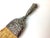 Vintage Floral Repousse Silver. Handle Whisk Broom For Sale - Image 4 of 4