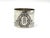 Antique 800 Silver Monogrammed Napkin Ring frpm Jakob Grimminger, 1900s For Sale - Image 11 of 11