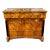 19th Century Austrian Biedermeier Black Walnut Commode For Sale