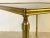 Coffee Table in Brass and Glass, 1970s For Sale - Image 9 of 10