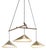 Emily Group of Three Brass Hanging Lamp from Moss Objects For Sale