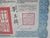 Blue Chinese Government 1913 Reorganization Gold Loan Bond W/ Coupons 5% £100 Framed For Sale - Image 8 of 10