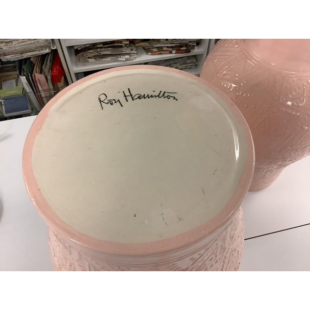 1990s 1990s Roy Hamilton Vases- Set of 2 For Sale - Image 5 of 5