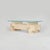 Contemporary Berlin Travertine and Glass Coffee Table by Kiwano Concept For Sale - Image 3 of 6