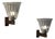 Large Wall Sconces by Ercole Barovier for Barovier & Toso, 1940s, Set of 2 For Sale