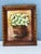 Mid 20th Century Mid Century Floral Daisy Painting in Wood Frame Signed For Sale - Image 5 of 6