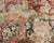 Persian Antique Mahal Rug With Beautiful Floral Design in Red, Pink, and Green For Sale - Image 10 of 12