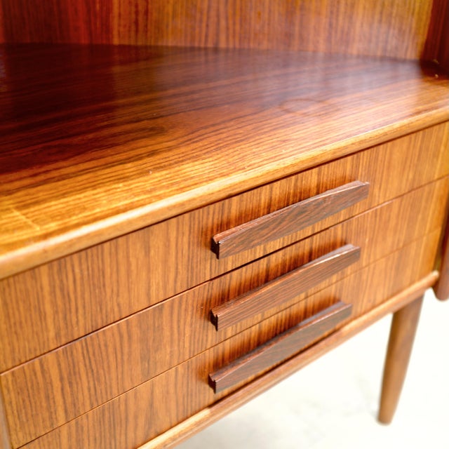 1950s Danish Rosewood Corner Cabinet in the Style of Omann Jun. Møbelfabrik / Gunni Omann For Sale - Image 14 of 14