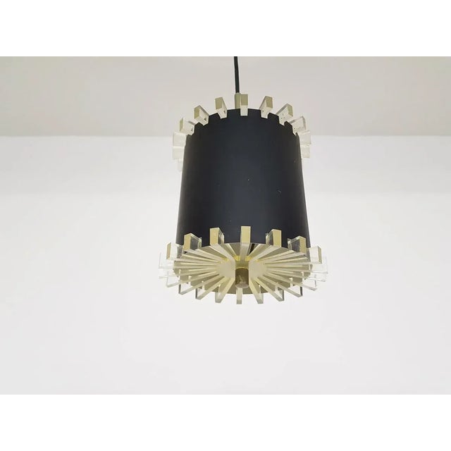 Small Mid-Century Pendant Lamp Attributed to Raak, 1960s For Sale - Image 4 of 9