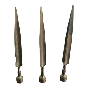 Early 20th Century Lightning Rod Toppers - Set of 3