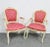 Vintage Louis XV Style Cream & Gold Chairs- a Pair For Sale In Philadelphia - Image 6 of 6