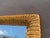 1980s 1980s Large Wall Mirror in Hand-Woven Wicker For Sale - Image 5 of 6