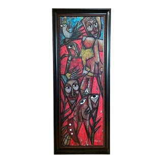Abstract Art Original by Honseul Dorvil For Sale