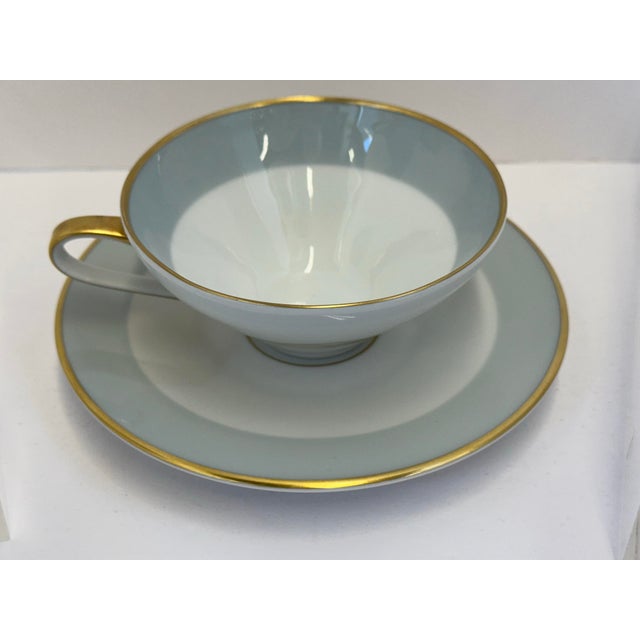 Mid 20th Century Hutschenreuther Selb Bavaria, Germany China Tea Service for Five - 18 Pieces For Sale In Detroit - Image 6 of 10