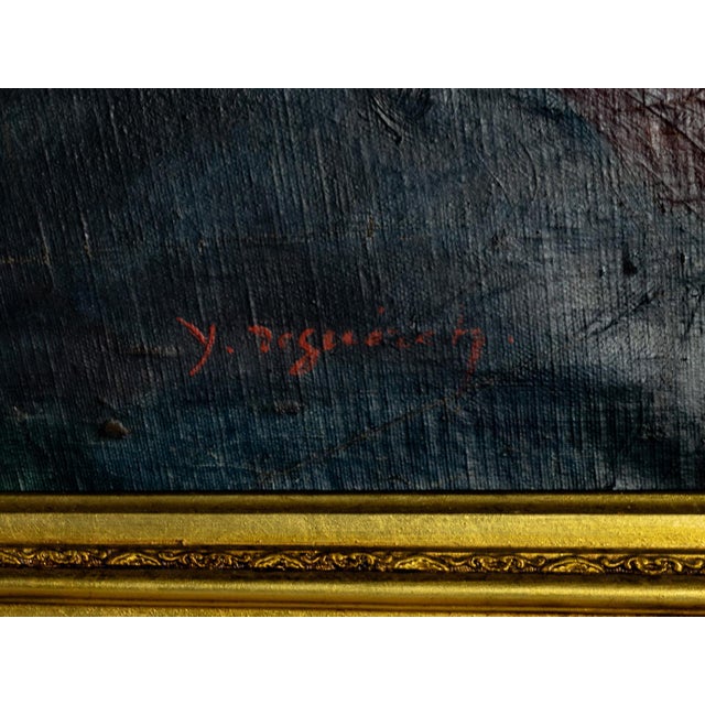 Belle Époque Portrait of a Woman, 19th Century, Oil on Canvas, Framed For Sale - Image 4 of 7