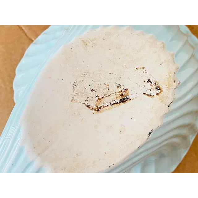 Ceramic Maccoy Ceramic Vide Poche in Blue, 1960 For Sale - Image 7 of 8